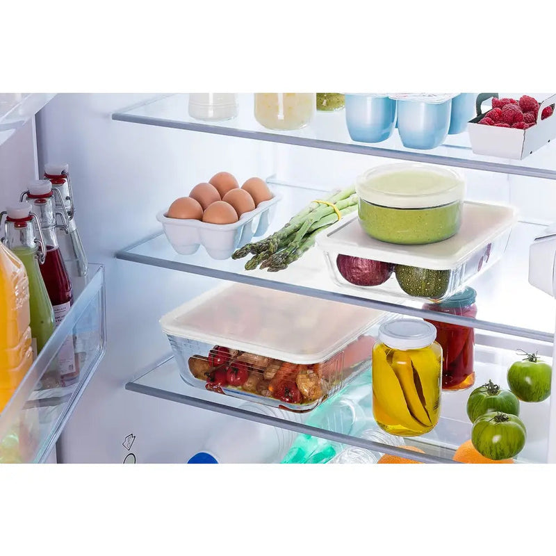 Pyrex Rectangle Glass Dish and Lid 25x20cm (approx 2.6