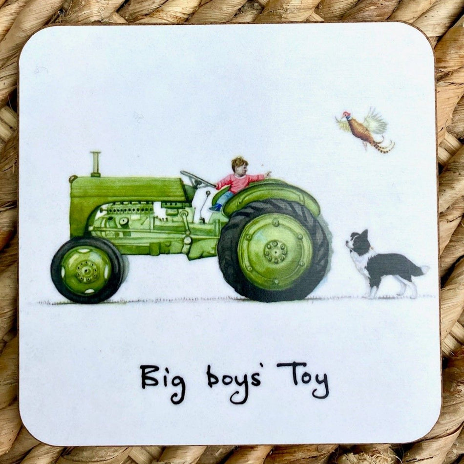 Melamine Coaster Tractor / Big Boys Toy