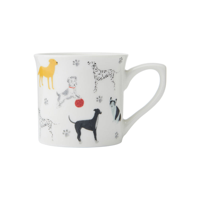 Mikasa Fluted Mug, 250ML - Cat or Dog Design Available