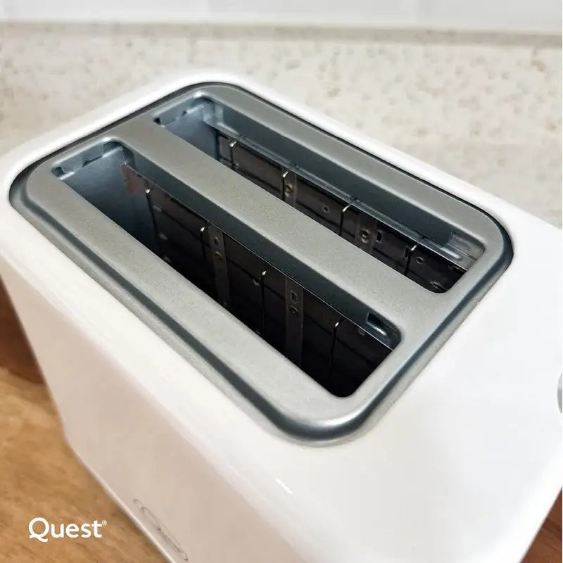 Quest 2 Slice Toaster White - Kitchenware >> Electrical