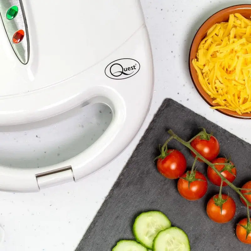 Quest Non-Stick Sandwich Toaster White - Kitchenware >>