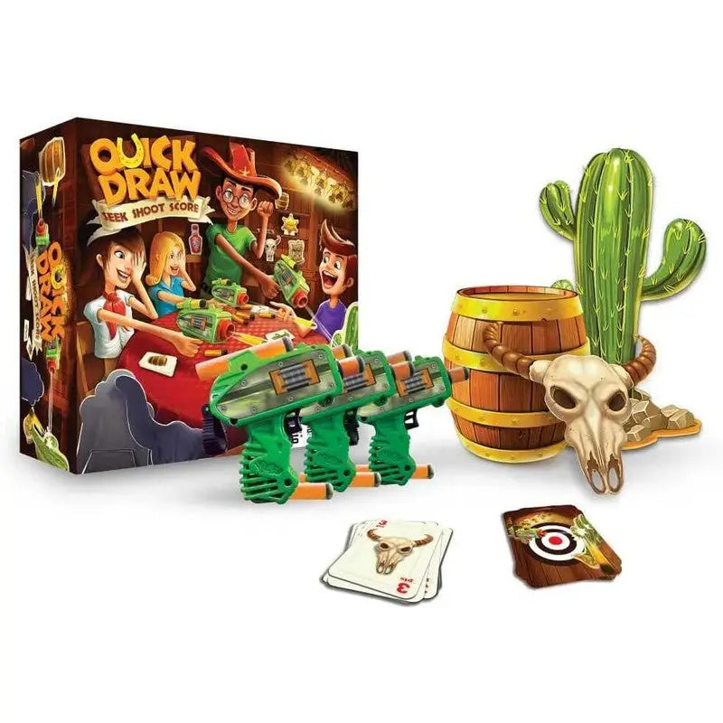 Quick Draw Seek Shoot Score Board Game - Toys
