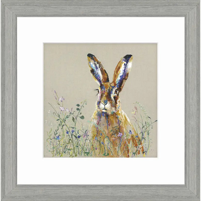 Rabbit - Spring Meadow Small Picture 35cm Artwork