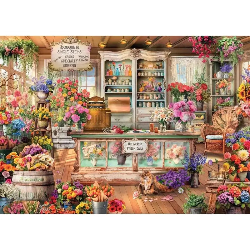 Ravensburger All Seasons Flower Shop - 1000 Piece Jigsaw