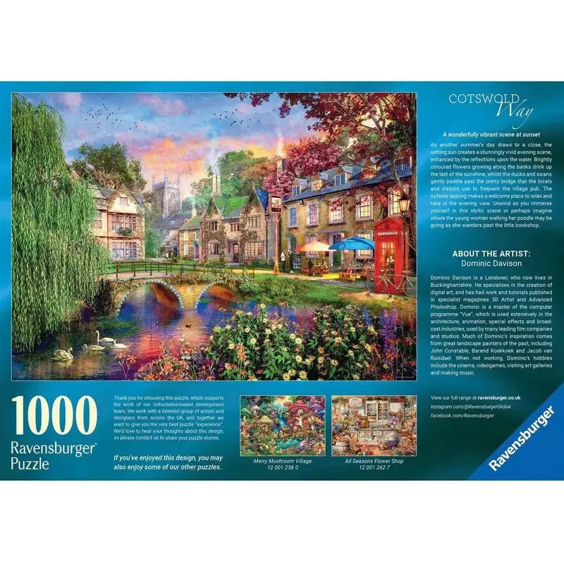 Ravensburger Cotswold Way - 1000 Piece Jigsaw - Toys >>