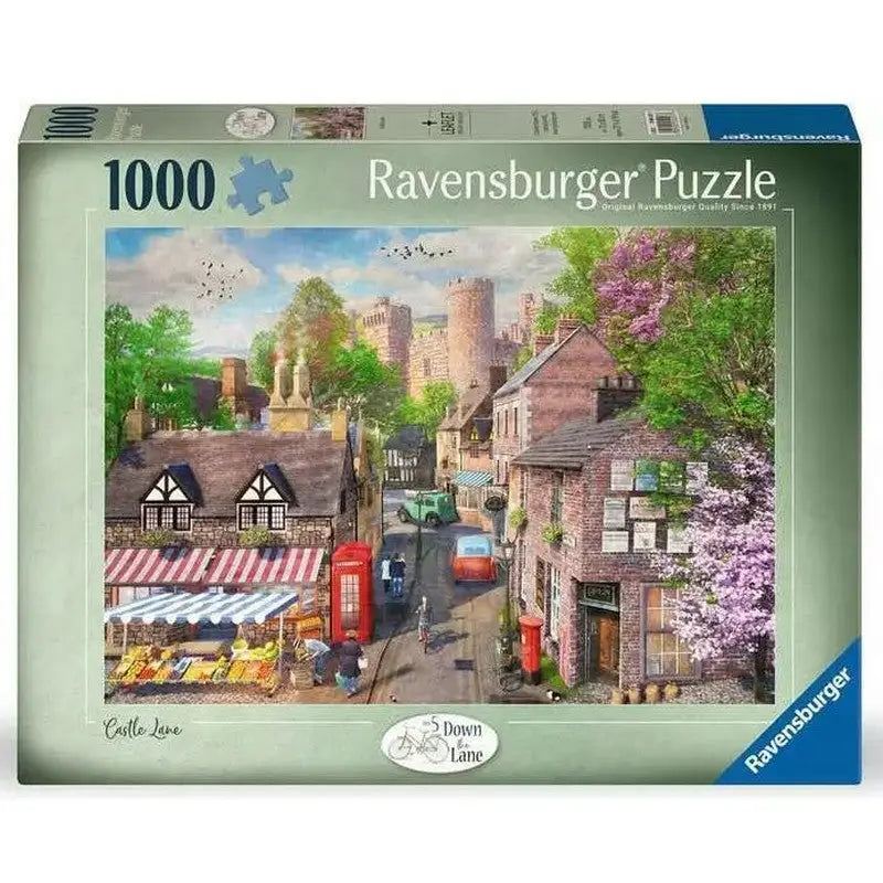 Ravensburger Down the Lane No.5 Castle Lane Jigsaw Puzzle