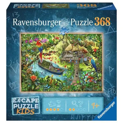 Ravensburger Escape Puzzle Kids 368 Pieces Jigsaw - Jungle -
