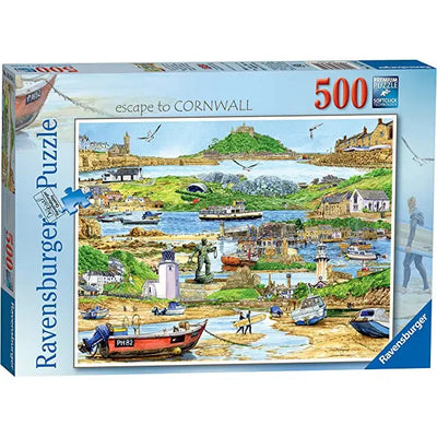 Ravensburger Escape To Cornwall Jigsaw Puzzle - 500 Piece -