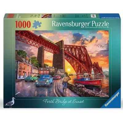 Ravensburger Forth Bridge at Sunset Jigsaw Puzzle - 1000pc