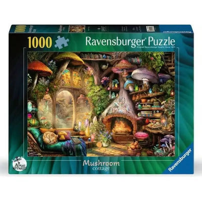 Ravensburger Mushroom Cottage Jigsaw Puzzle - 1000pc - Toys
