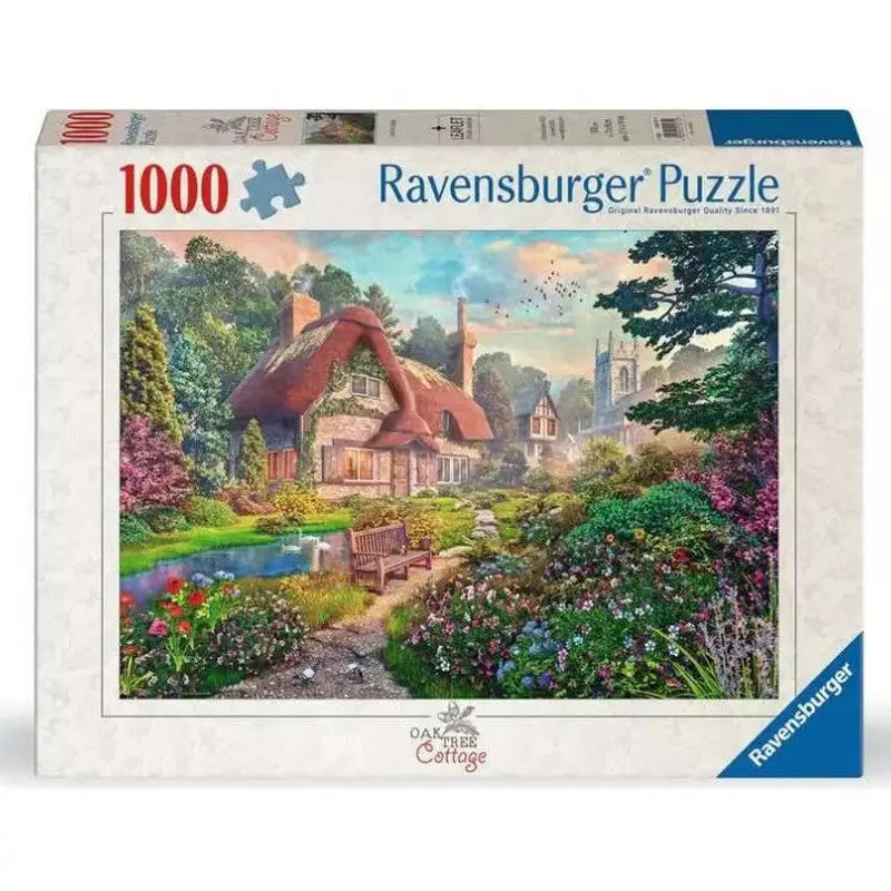 Ravensburger Oak Tree Cottage Jigsaw Puzzle - 1000pc - Toys