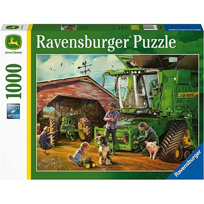 Ravensburger Puzzle John Deere Then & Now 1000pce - Jigsaw