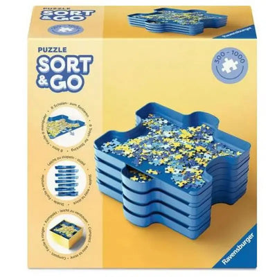 Ravensburger Sort & Go! Puzzle 8 Sorting Trays - Toys