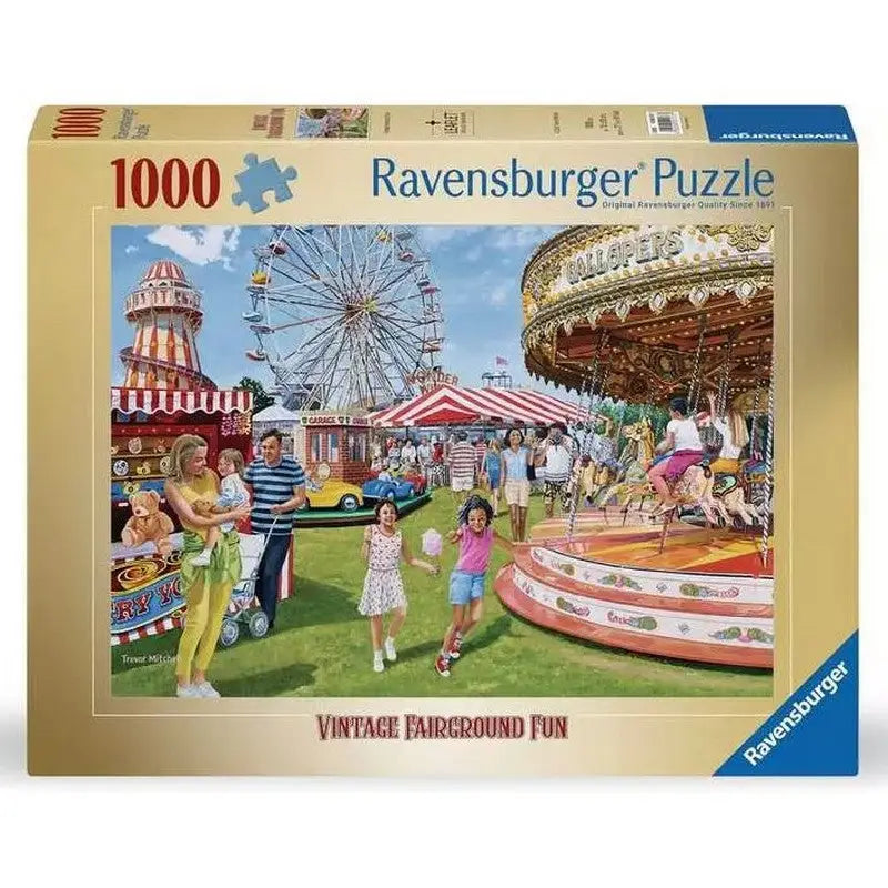 Ravensburger Vintage Fairground fun Jigsaw Puzzle - 1000pc