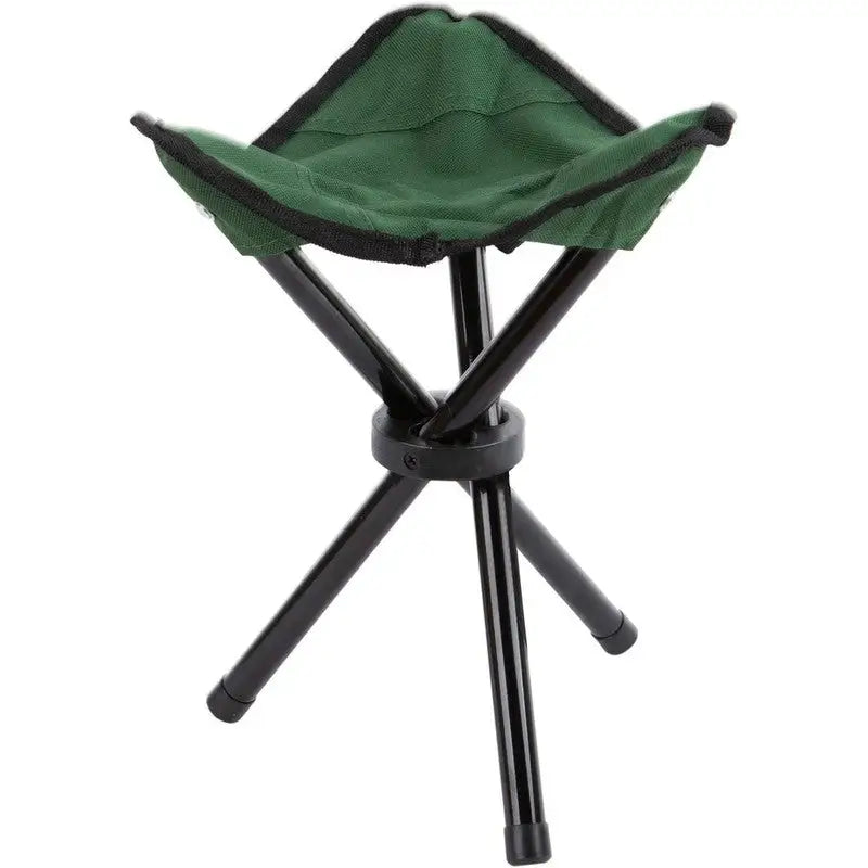REDWOOD FOLDING PORTABLE CANVAS CHAIR - GREEN - Garden chair