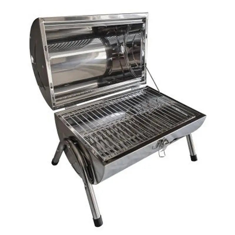 Redwood Leisure Bbq Portable Barrel Barbecue - Stainless