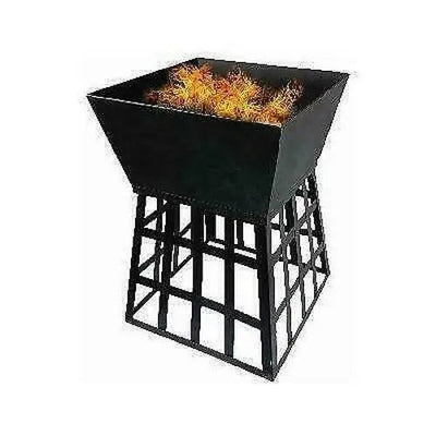 Redwood Leisure Brazier Fire Pit Including Bbq Grill 33.5 X
