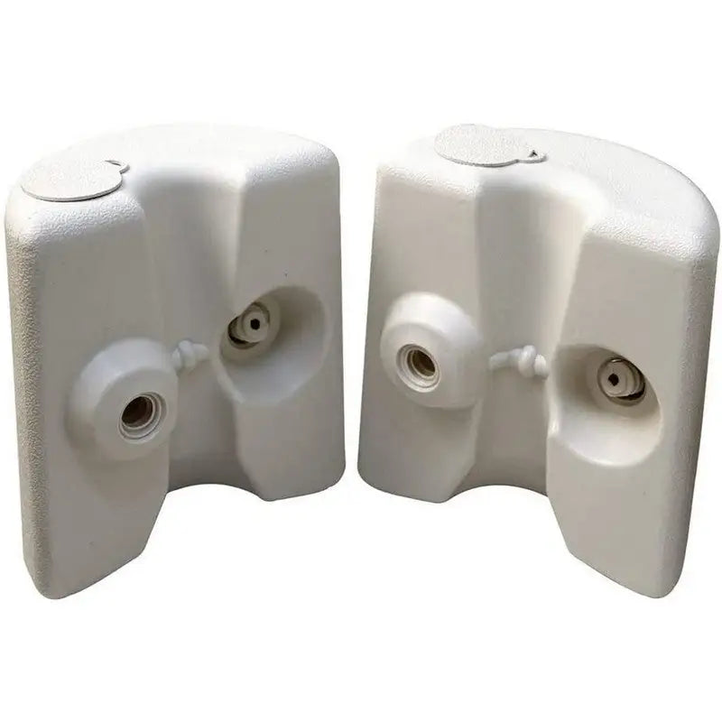 Redwood White Plastic Gazebo Leg Weights - 4 Pack - Canopy &