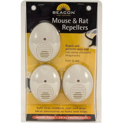 Rentokil Beacon Mouse & Rat Repeller - 3 Pack - Pest Control