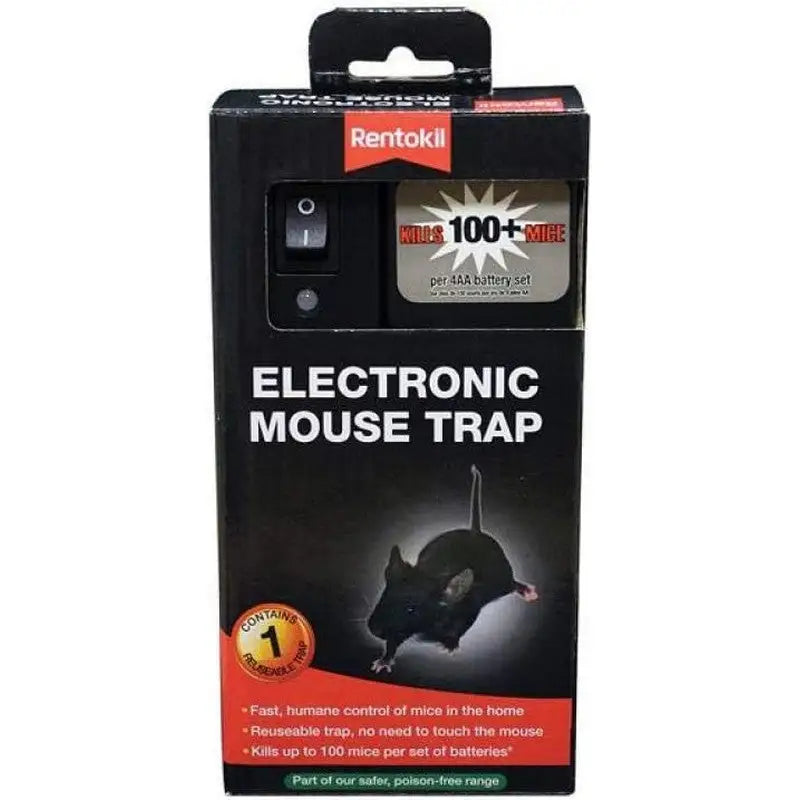 Rentokil Electronic Mouse Trap - Single - Pest Control