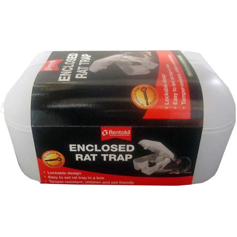 Rentokil Enclosed Rat Trap (Sleeve) - Single - Pest Control