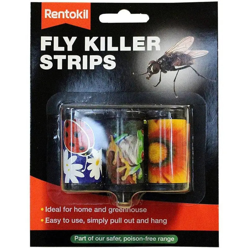 Rentokil Fly Killer Strips 3 Pack - Pest Control