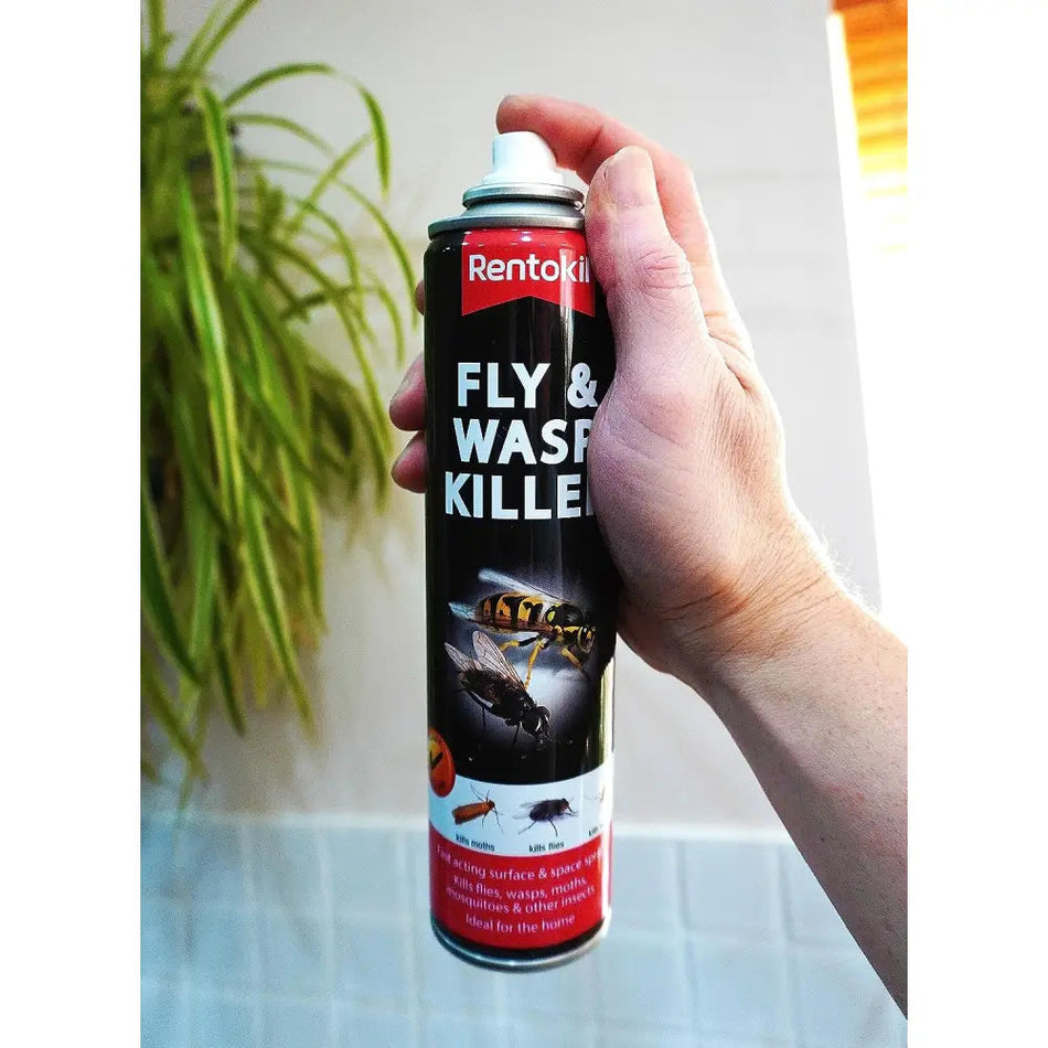 Rentokil Fly & Wasp Killer Spray 300ml - Fly & Wasp Killer