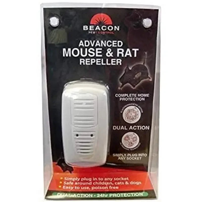 Rentokil FM89 Beacon Mouse & Rat Repeller - Single - Pest