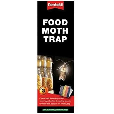 Rentokil Food Moth Trap - 3 Pack - Pest Control