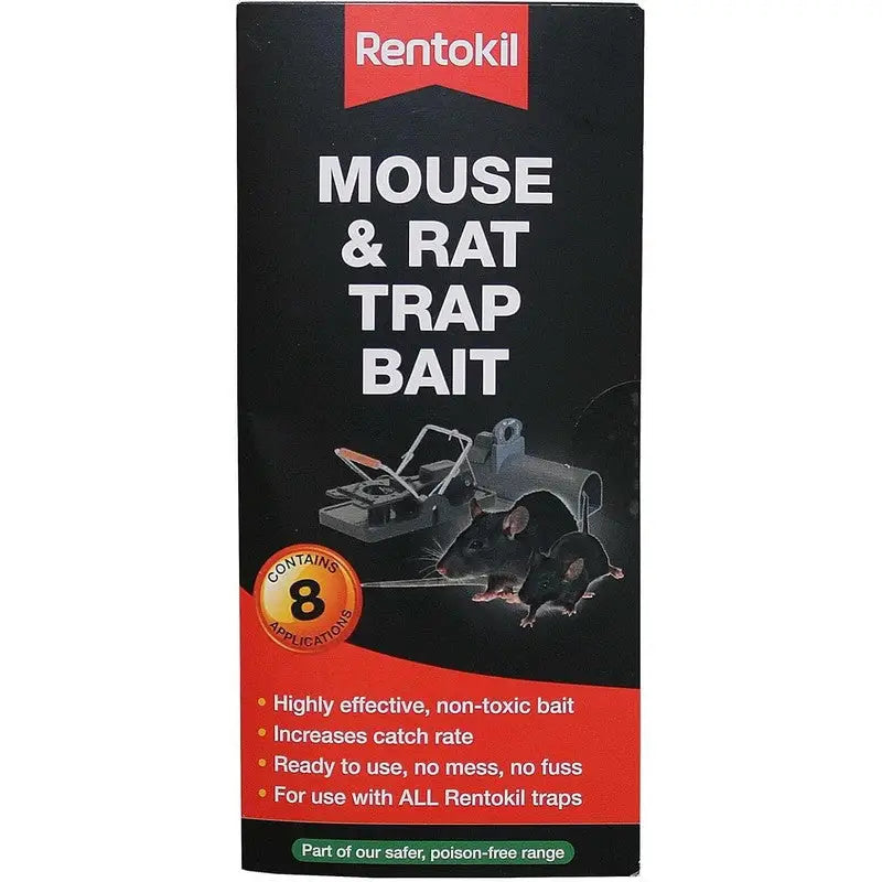 Rentokil Mouse And Rat Trap Bait - 8 Pack - Pest Control