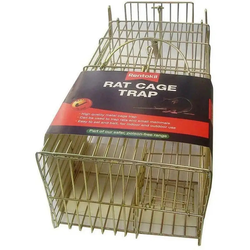 Rentokil Rat Cage Trap - Single - Pest Control