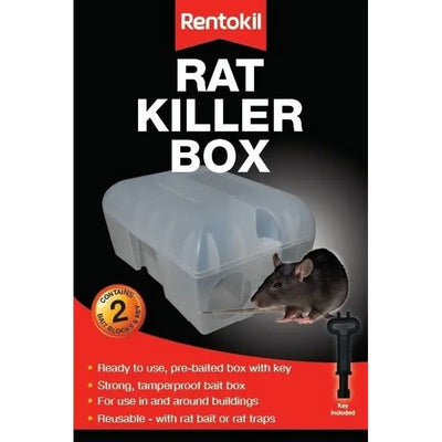 Rentokil Rat Killer Box - Single - Pest Control