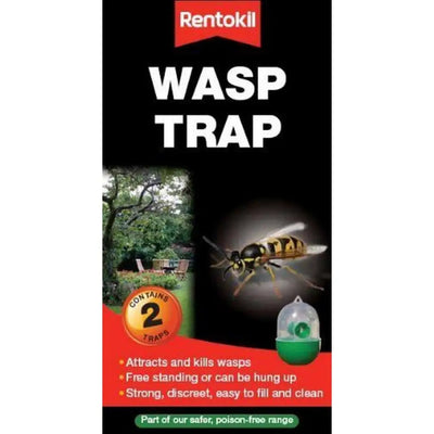 Rentokil Wasp Trap Twin Pack - FW32 - Pest Control