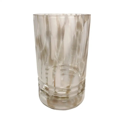 Ribbed Hurricane Vase 30cm - Homeware >> Vases