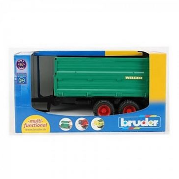 Bruder Twin Axle Tipping Trailer 1:16