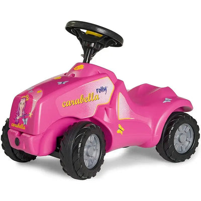 Rolly Carabella Mini Trac (Pink) Straddle Tractor - Toys