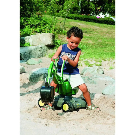 Rolly John Deere Excavator On Wheels - Toys