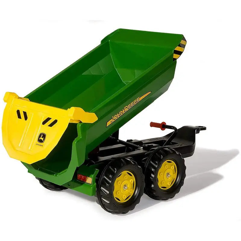 Rolly Rolly John Deere Green Halfpipe Trailer - Toys