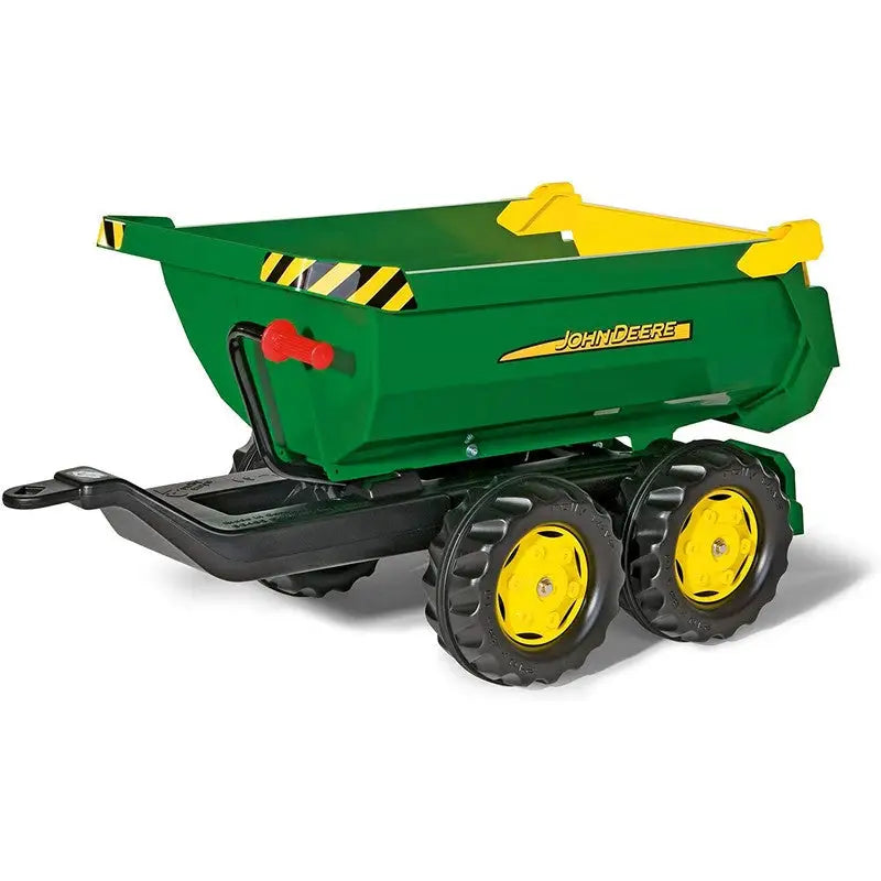 Rolly Rolly John Deere Green Halfpipe Trailer - Toys