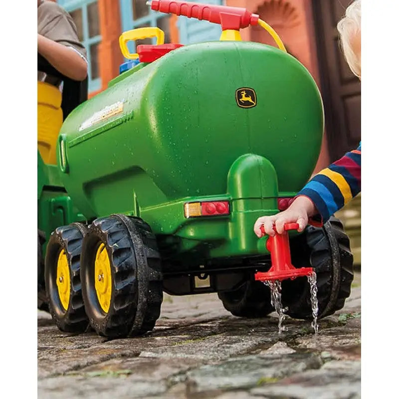 Rolly John Deere Water Tanker With Pump - Toys