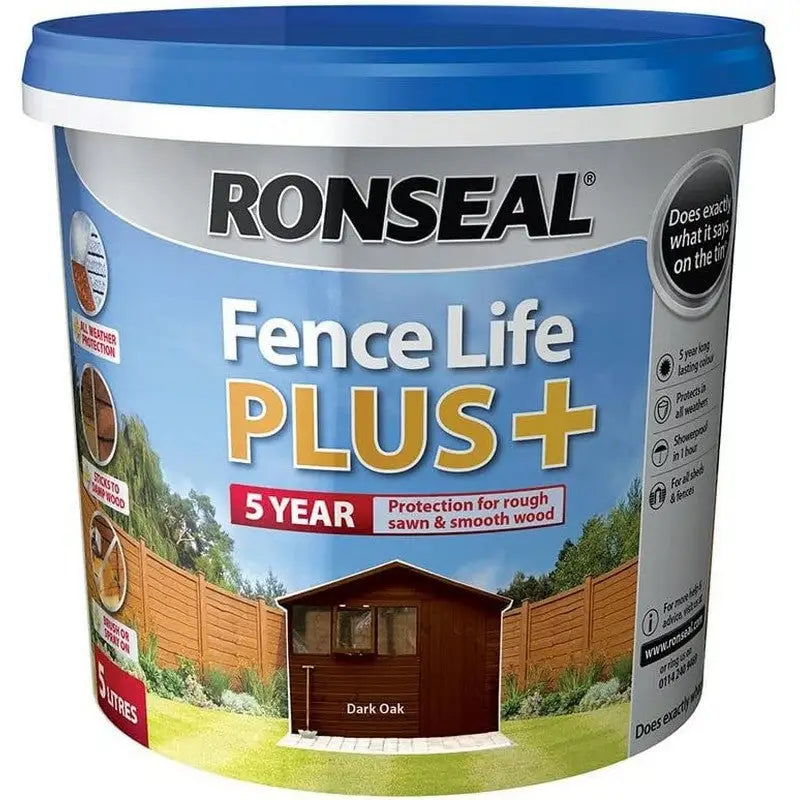 Ronseal One Coat 5 Year Fencelife Plus Garden Paint