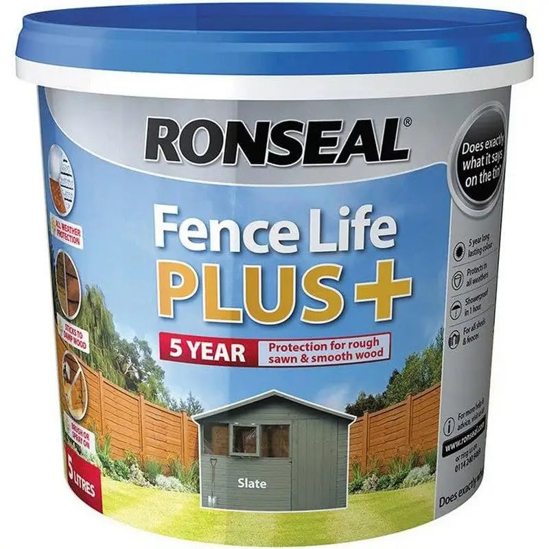 Ronseal One Coat 5 Year Fencelife Plus Garden Paint