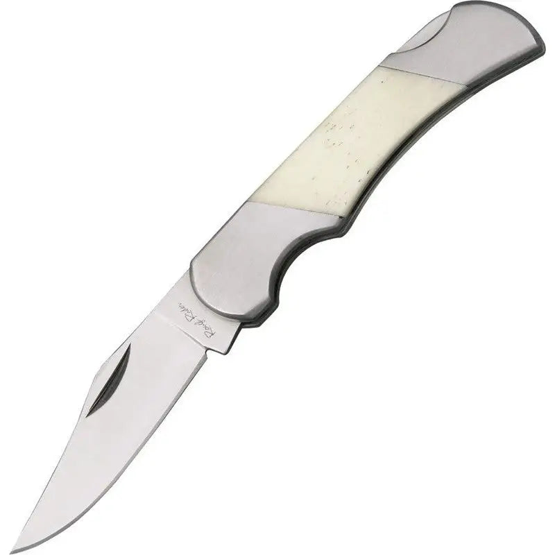Rough Rider Pinto II Lockback Pen Knife - White - DIY Tools