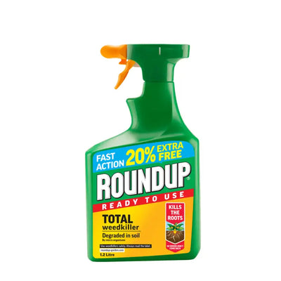 Roundup Total Weedkiller Rtu Spray 1.2L