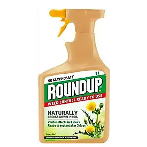 Roundup Weed Control RTU 1L - Natural (No Glyphosate)