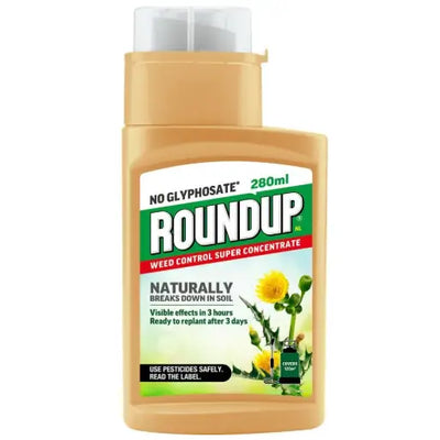 Roundup Weed Control Super Concentrate 280ml - Natural (No
