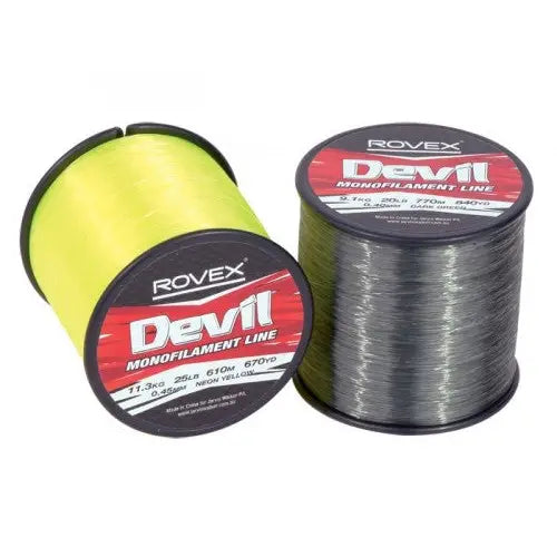 Rovex Devil Monofilament Fishing Line 490M 30lb - Clear