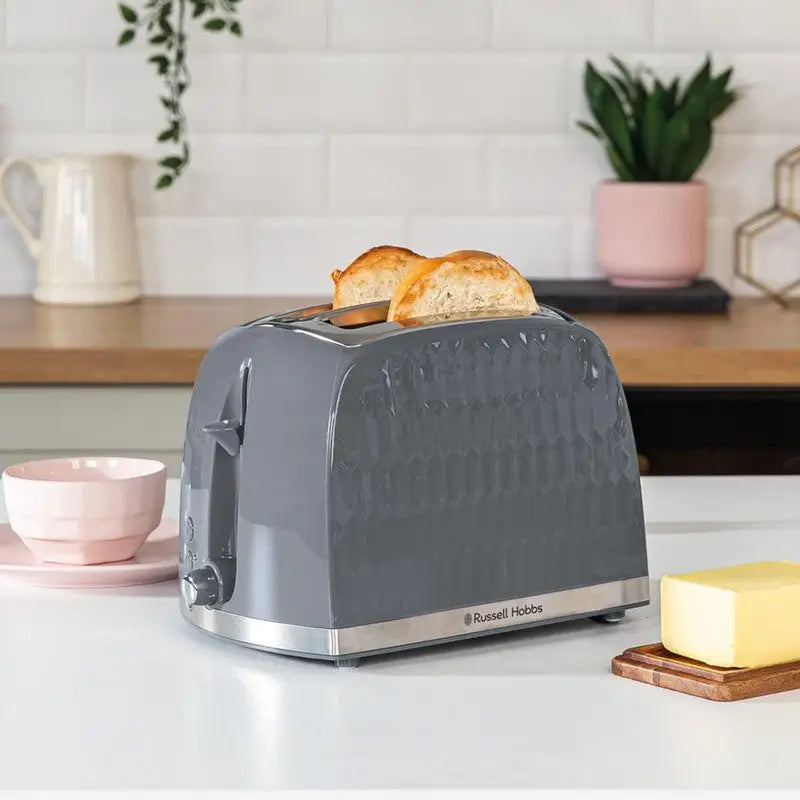 Russell Hobbs Kettle & Toaster Range White / Grey / Black