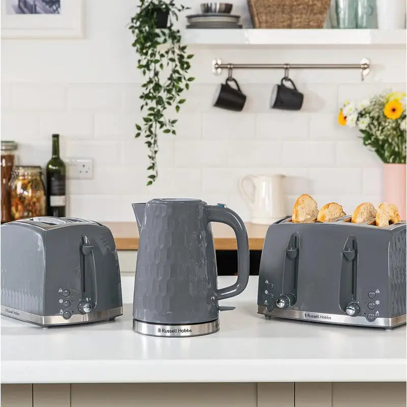 Russell Hobbs Kettle & Toaster Range White / Grey / Black