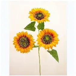 Rustic Sunflower Triple Stem 61cm - Seasonal >> Autumn >>